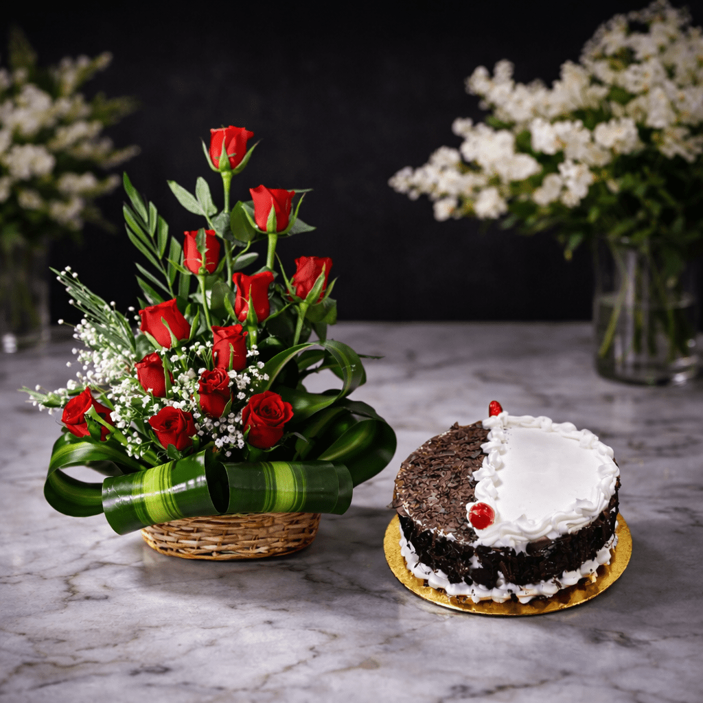 Fresh flowers and cake delivery in Mumbai