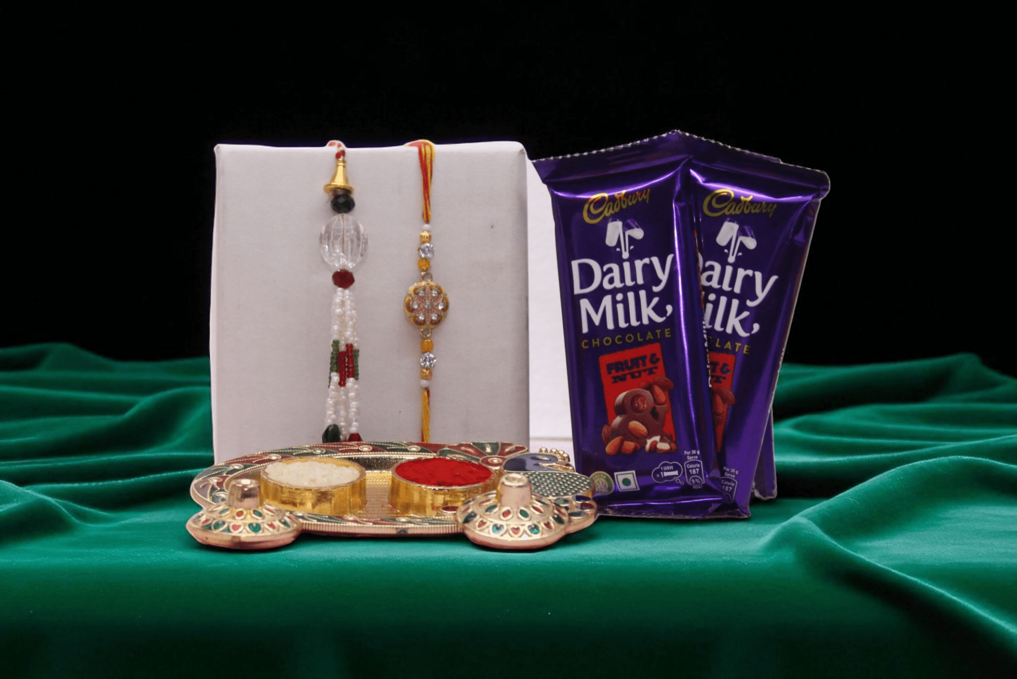 Rakhi With Chocolate premium rakhi combo with Chocolate